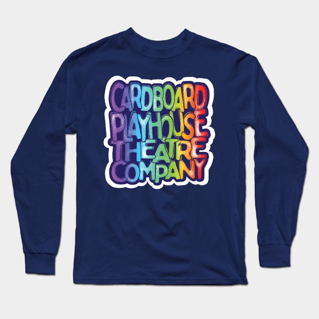 Cardboard Playhouse 2018 Logo Long Sleeve T-Shirt by cardboardplayhouse